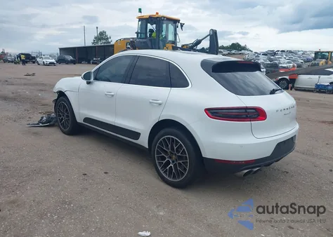 2015 Porsche Macan S from USA, damaged, VIN WP1AB2A59FLB55091